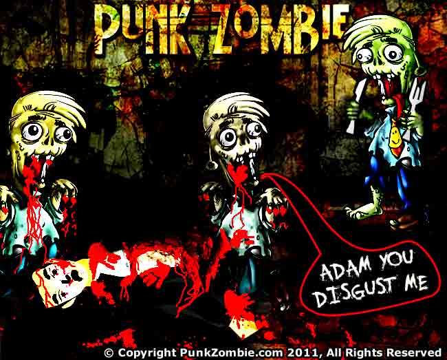 punk zombie