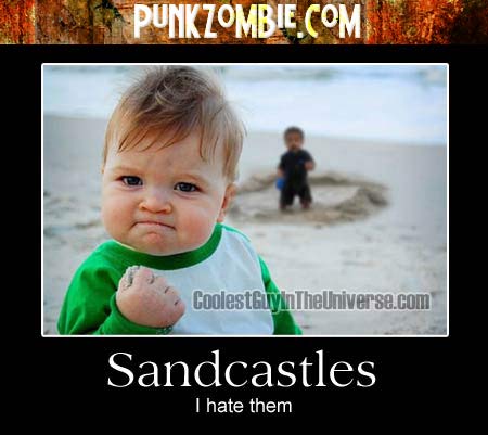 sandcastles