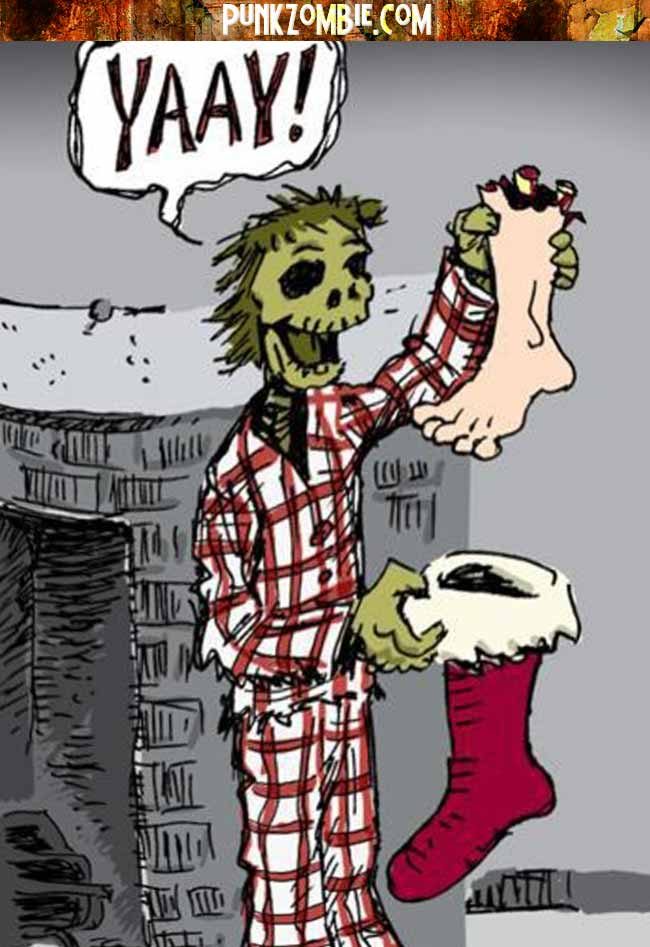 zombie christmas